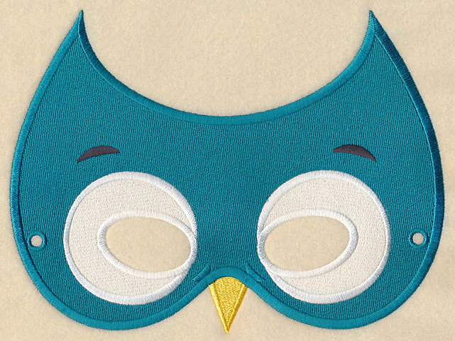 Woodland Owl Mask - Large
