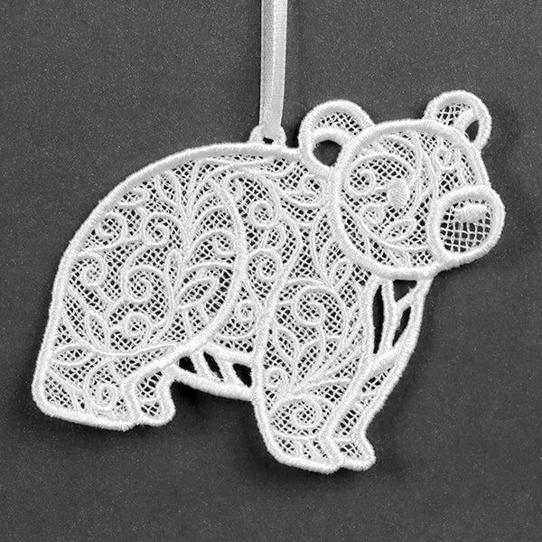 Woodland Treasures - Bear (Lace) - Image 3