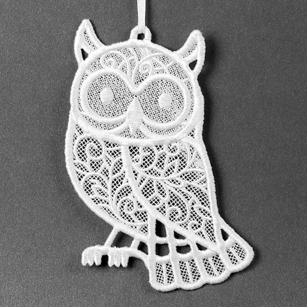 Woodland Treasures - Owl (Lace) - Image 4