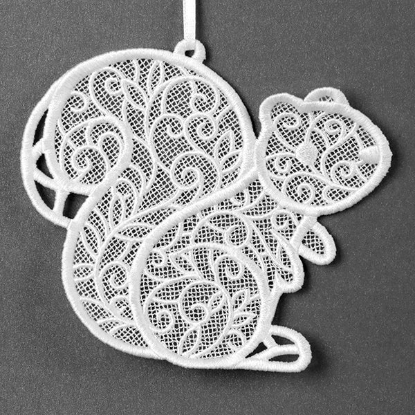 Woodland Treasures - Squirrel (Lace) - Image 7