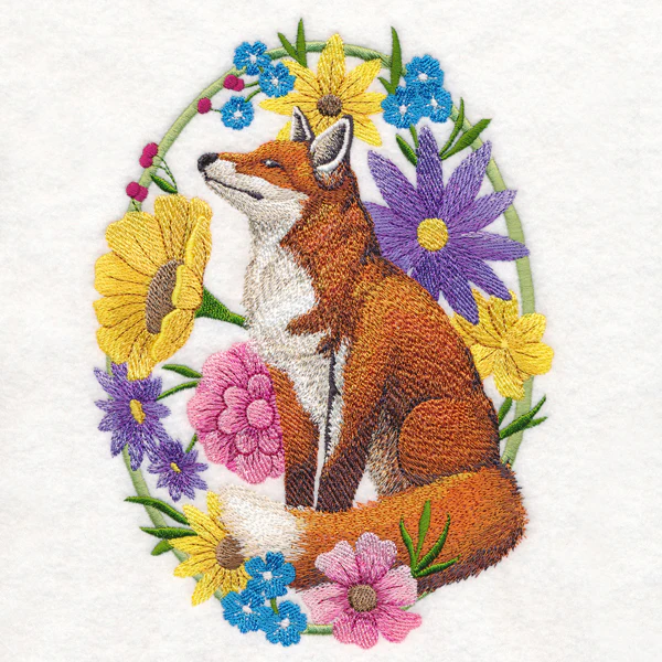 Woodland Whimsy Fox Oval - Image 2