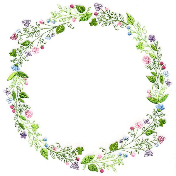 Woodland Wildflower Wreath