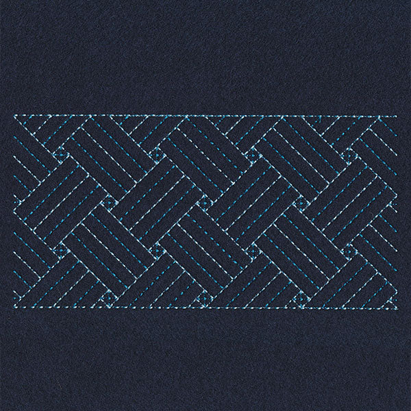 Woven Beauty Sashiko Quilting Border - Image 2