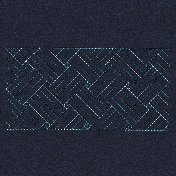 Woven Beauty Sashiko Quilting Border - Image 5
