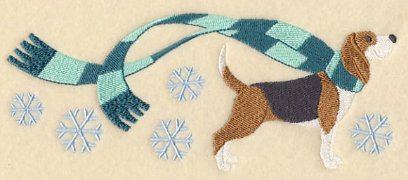 Wrapped Up In Winter Beagle - Image 3