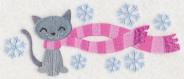 Wrapped Up In Winter Cat - Image 4