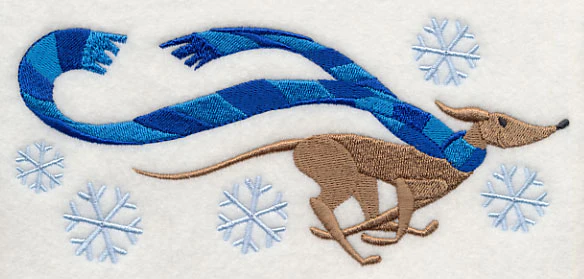 Wrapped Up in Winter Greyhound - Image 3