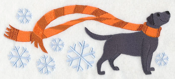Wrapped Up in Winter Labrador - Image 2