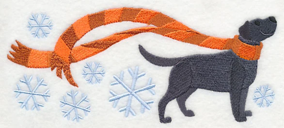 Wrapped Up in Winter Labrador - Image 3