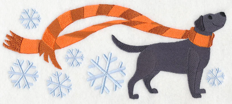 Wrapped Up in Winter Labrador - Image 5