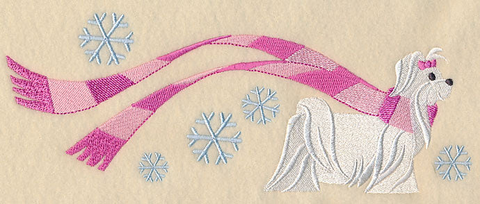 Wrapped Up In Winter Maltese - Image 2
