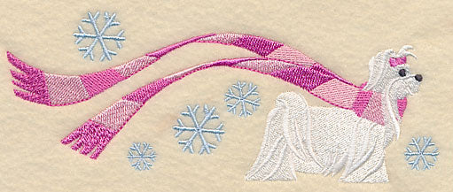 Wrapped Up In Winter Maltese - Image 4