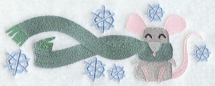 Wrapped Up In Winter Mouse - Image 2