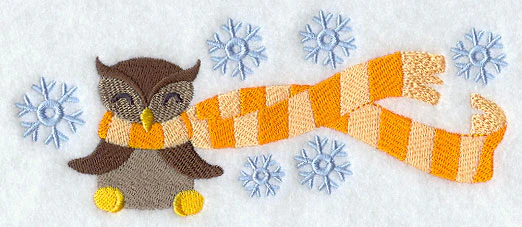 Wrapped Up In Winter Owl - Image 3