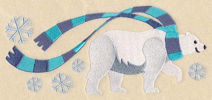 Wrapped Up in Winter Polar Bear - Image 2
