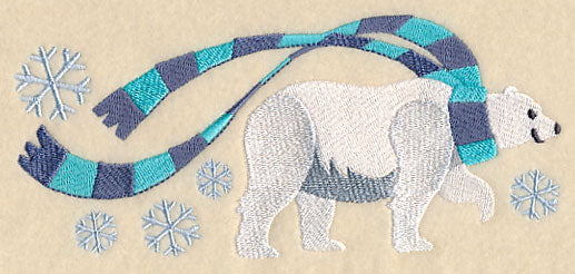 Wrapped Up in Winter Polar Bear - Image 4