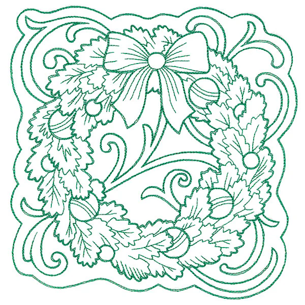 Wreath of Christmas Square - Image 2