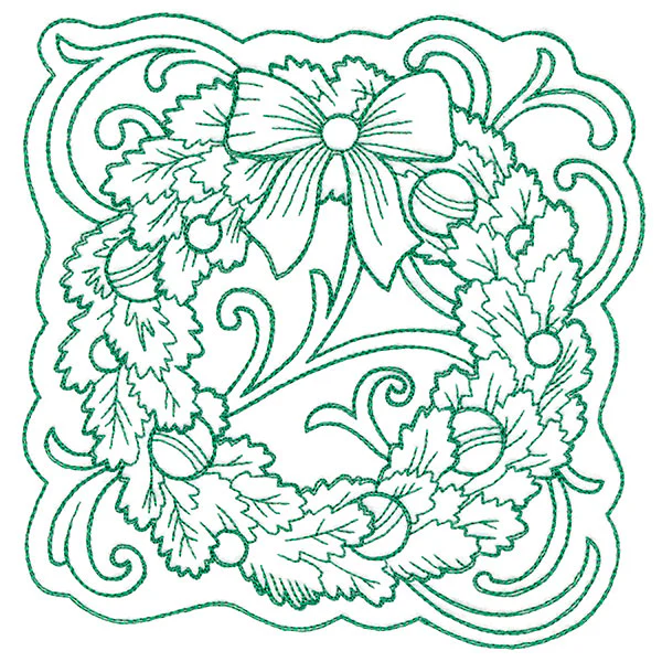 Wreath of Christmas Square - Image 3