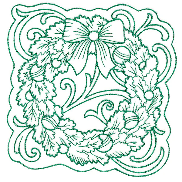 Wreath of Christmas Square - Image 4