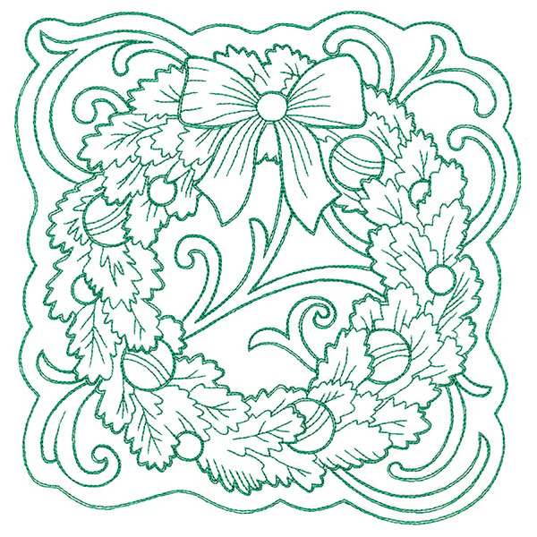 Wreath of Christmas Square - Image 5