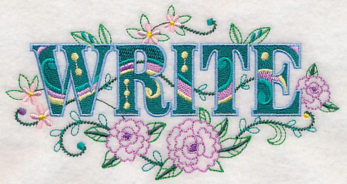 Write with Vintage Flower Fade - Image 3