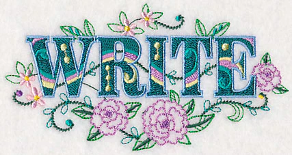 Write with Vintage Flower Fade - Image 4