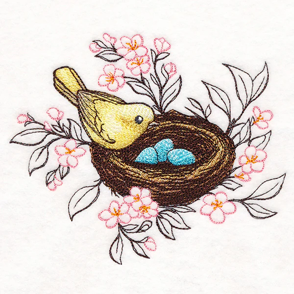 Yellow Warbler's Nest - Image 3