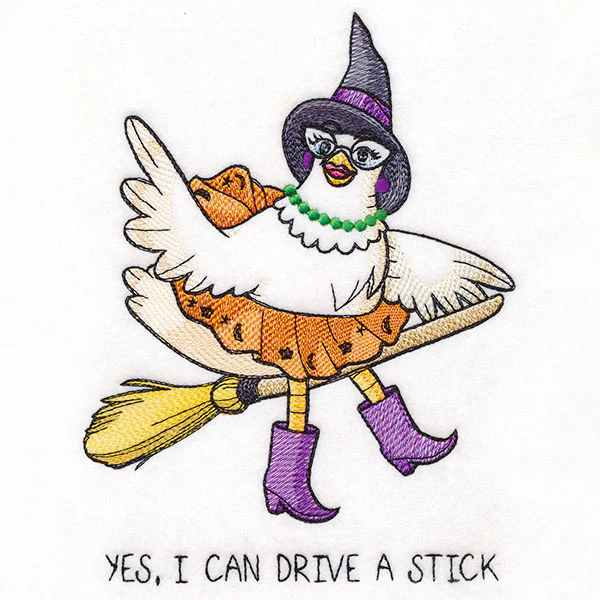 Yes I Can Drive a Stick Chicken - Image 2