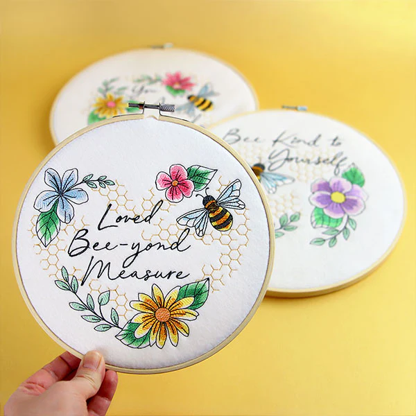 You Are Bee-loved Wreath - Image 8