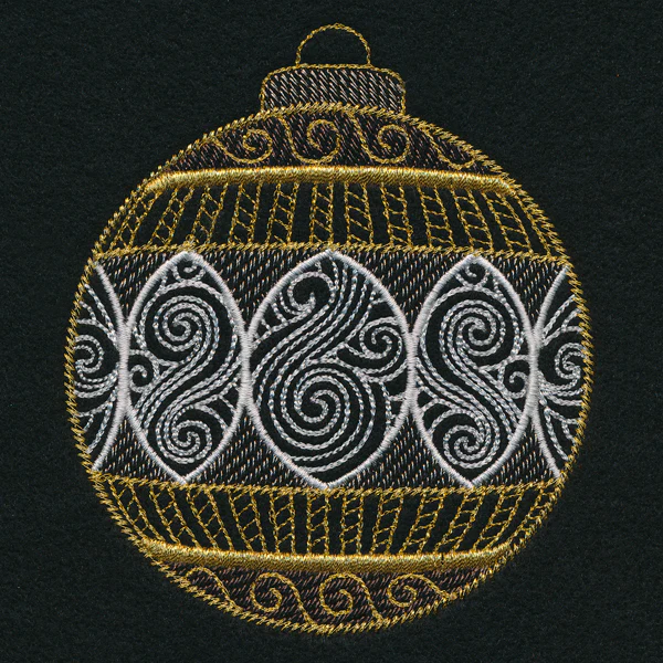 Yuletide Glamour Ornament - Image 4