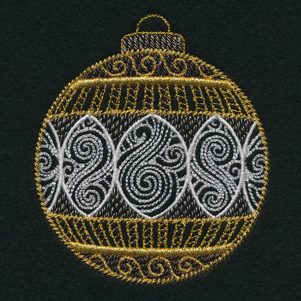 Yuletide Glamour Ornament - Image 5