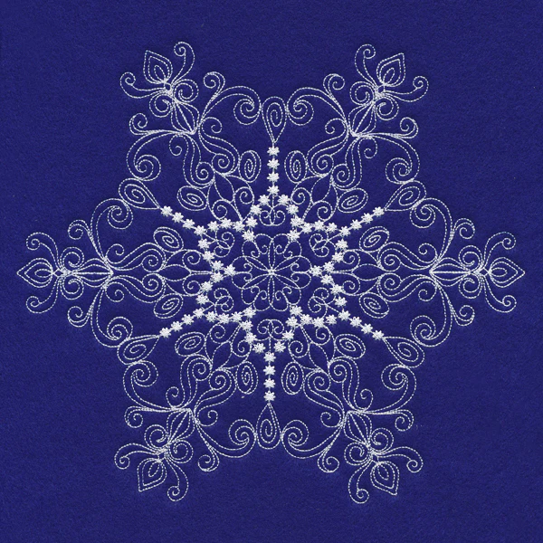 Yuletide Melody Snowflake