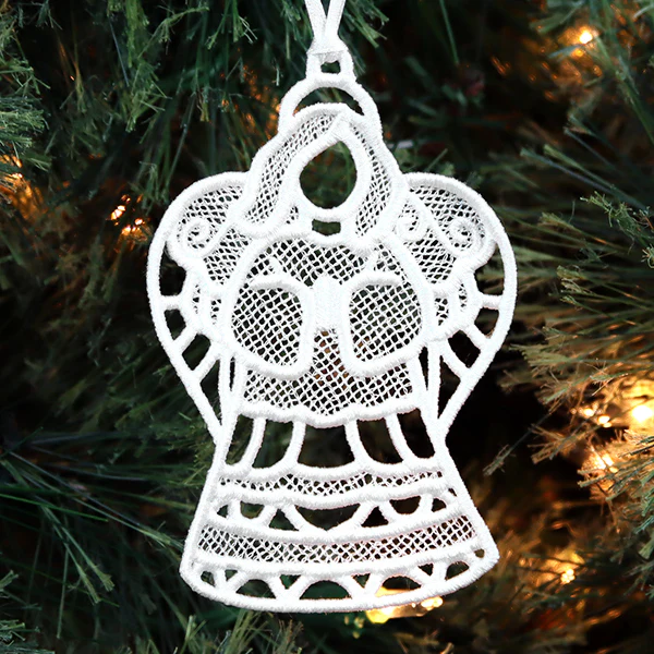 Yuletide Treasures - Angel (Lace) - Image 2