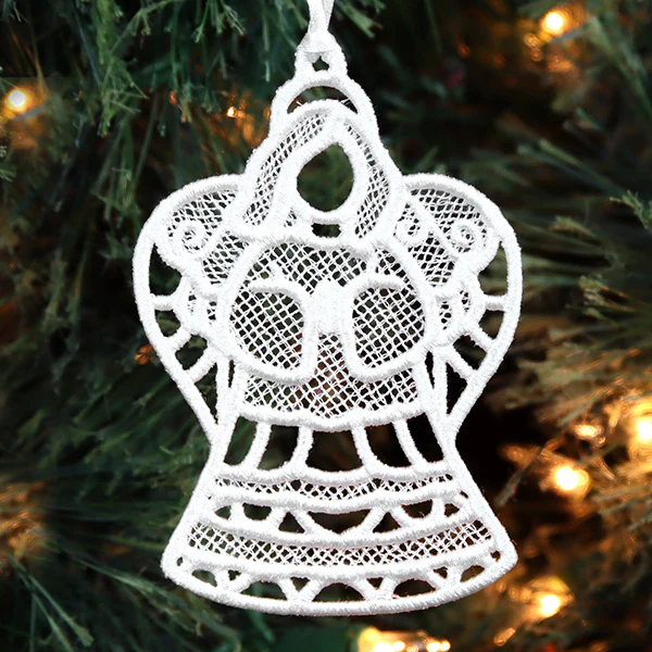 Yuletide Treasures - Angel (Lace) - Image 3