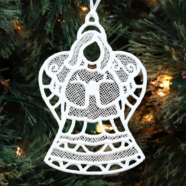 Yuletide Treasures - Angel (Lace) - Image 4