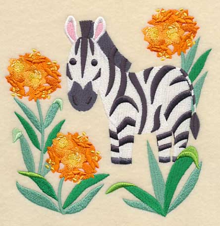 Zebra and Clivia - Image 3